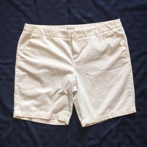 White shorts